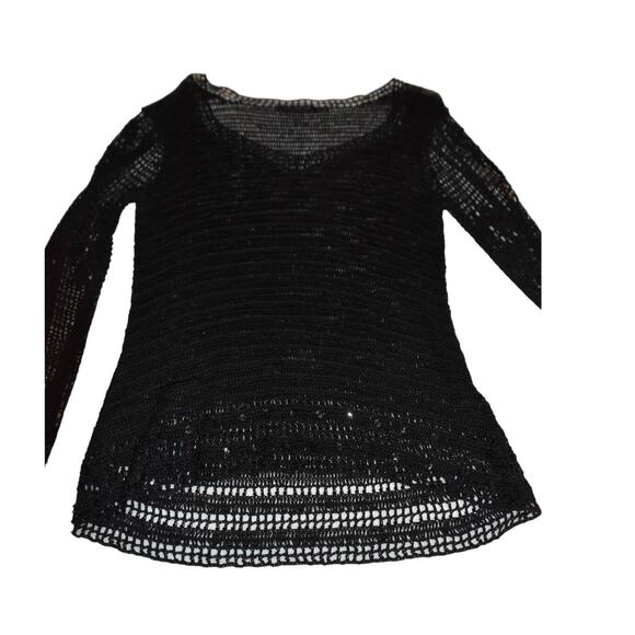 The Limited Women's Black Crochet top, Size Small, Gorgeous, LN - Picture 1 of 5